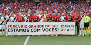 clubes brasileiros se mobilizam em solidariedade às vítimas das chuvas no rs
