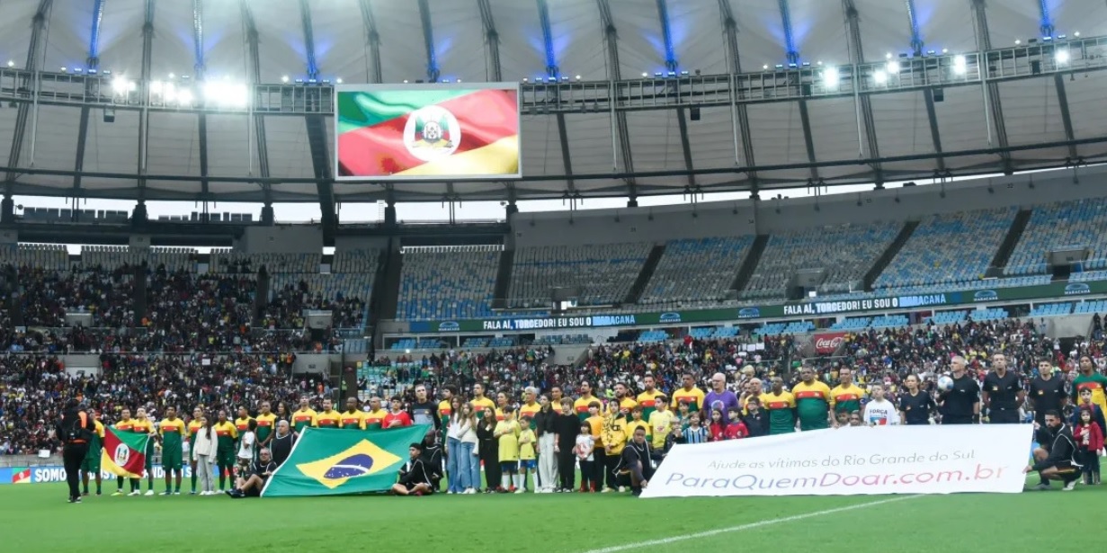 futebol solidário em prol do rs desbanca o brasileirão na audiência da globo no rj e em sp