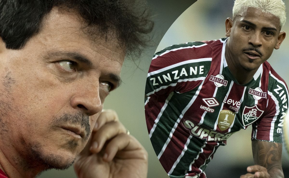 fernando diniz expõe preocupação com john kennedy no fluminense e desabafa: “temos de tentar ajudá lo”