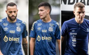 santos atualiza sobre lesionados e guilherme, pedrinho e furch são desfalques por mais um mês