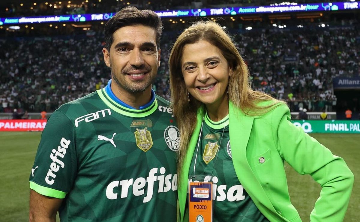 abel ferreira elogia condução de leila pereira em venda de endrick e estevão: "muito boa nisso"
