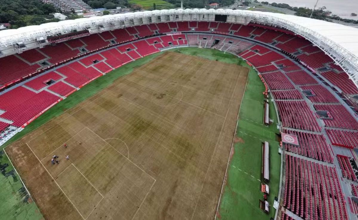 internacional estima r$ 35 milhões em prejuízo com alagamentos