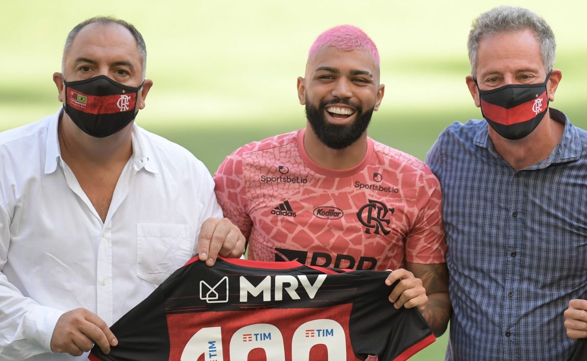 landim dá o aval, e flamengo define o novo número da camisa de gabigol