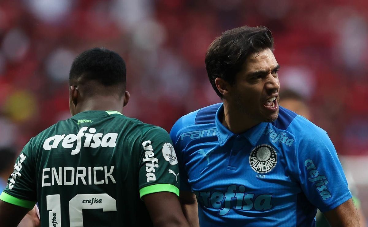 abel ferreira revela movimentação sobre substituto de endrick no palmeiras: “vamos ver”