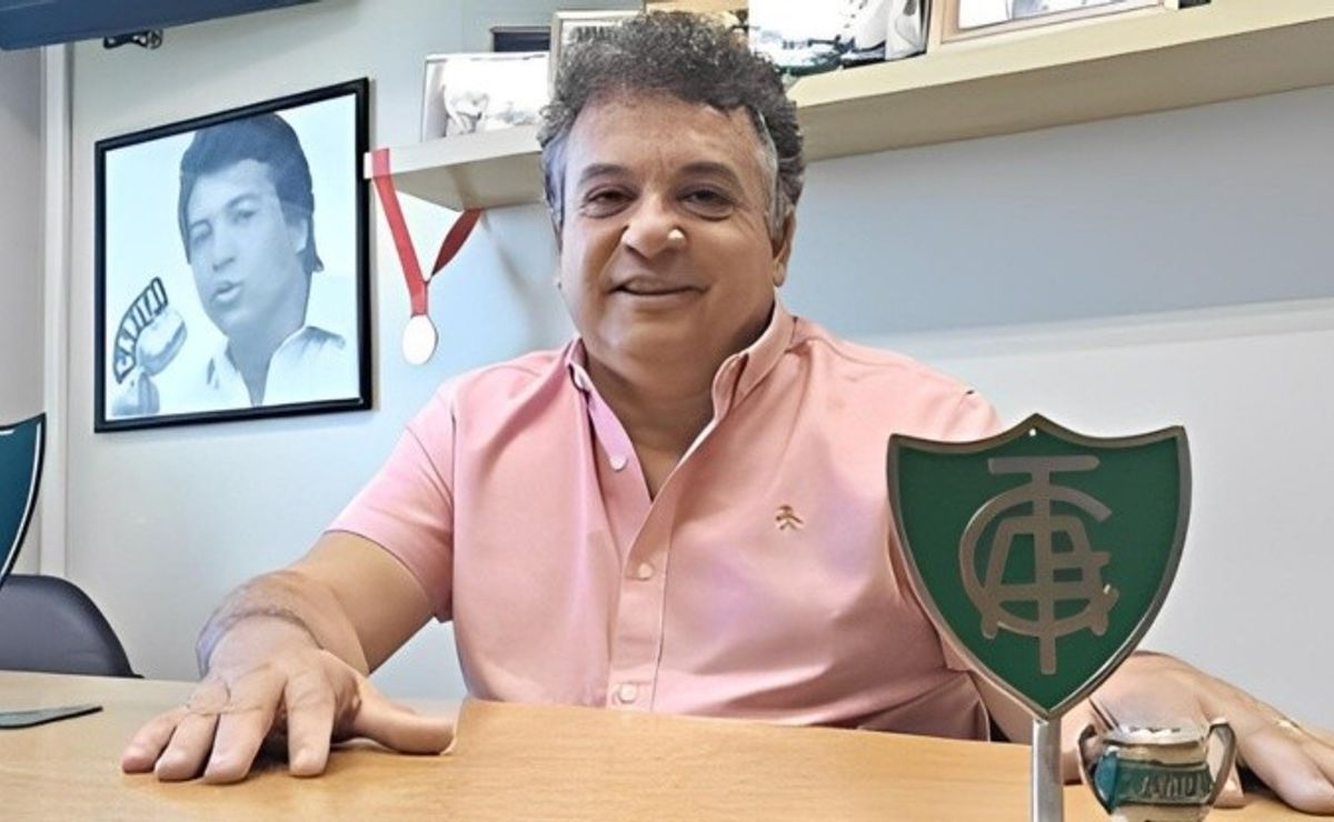 presidente do américa mg, alencar da silveira defende atacante após gol polêmico contra o santos