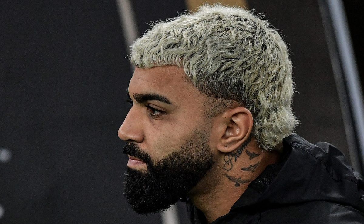 gabigol muda foto nas redes e torcida do flamengo responde: "pode ir embora"
