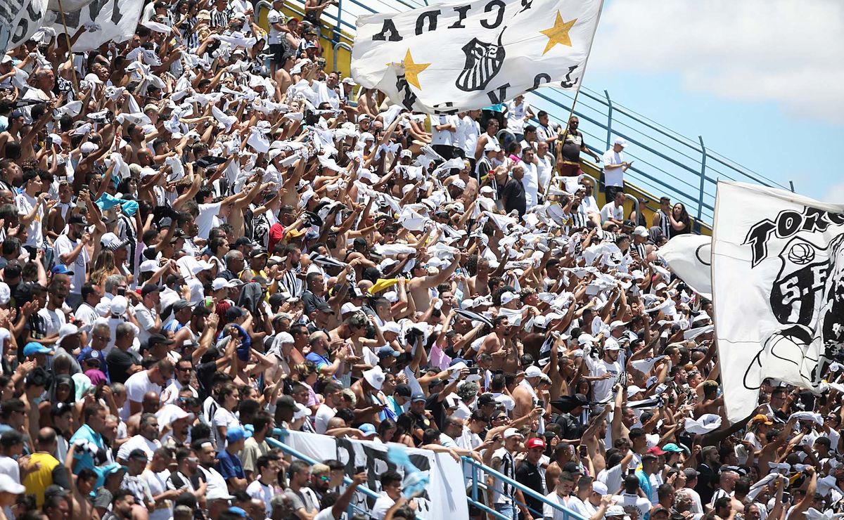 28 mil torcedores: santos define onde e quando vai jogar com 100% do público na série b