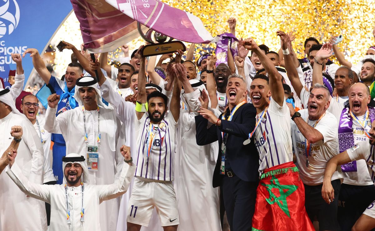 al ain, comandado por crespo, conquista a champions da Ásia e vai ao mundial de 2025; veja todos os classificados