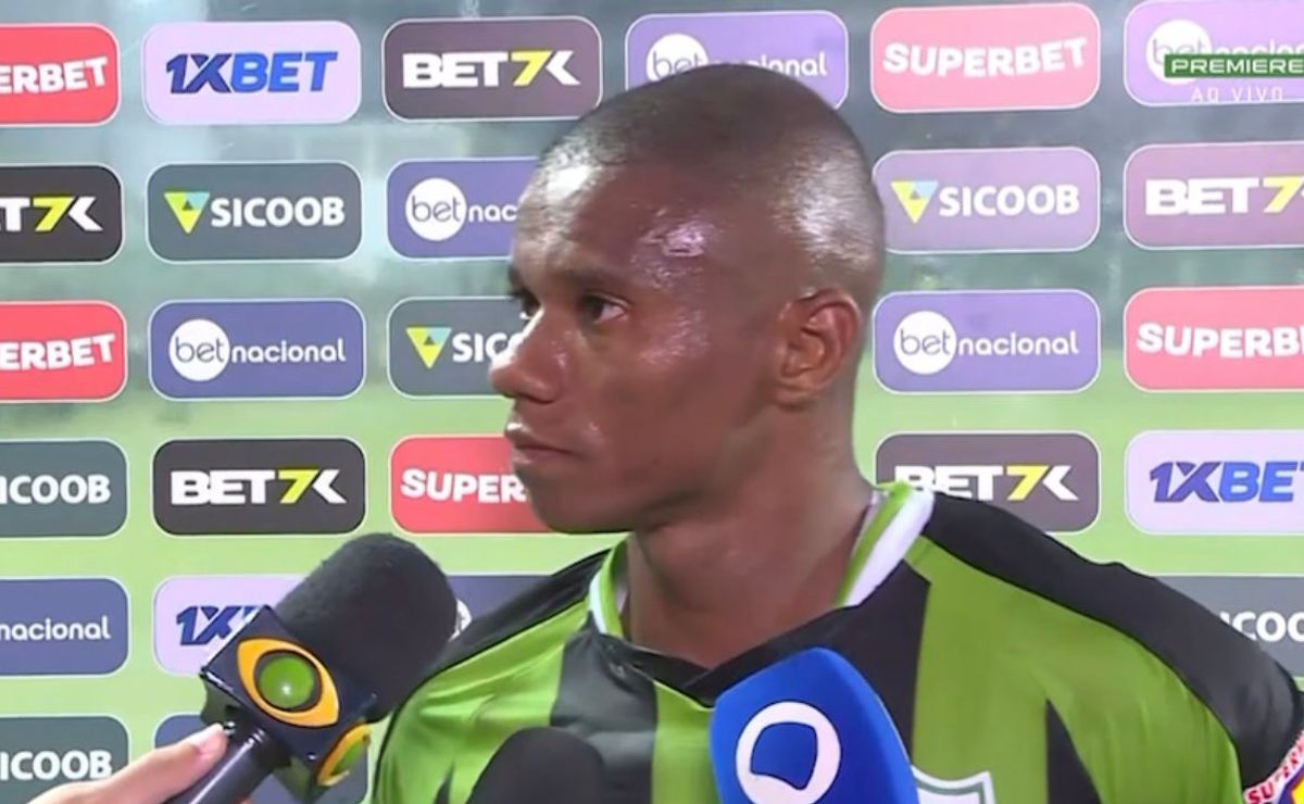 juninho diz que américa mg errou em gol polêmico sobre santos, com lesão de joão paulo 