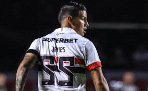 james rodríguez quer jogar no são paulo, treina forte e vive expectativa de atuar contra fluminense