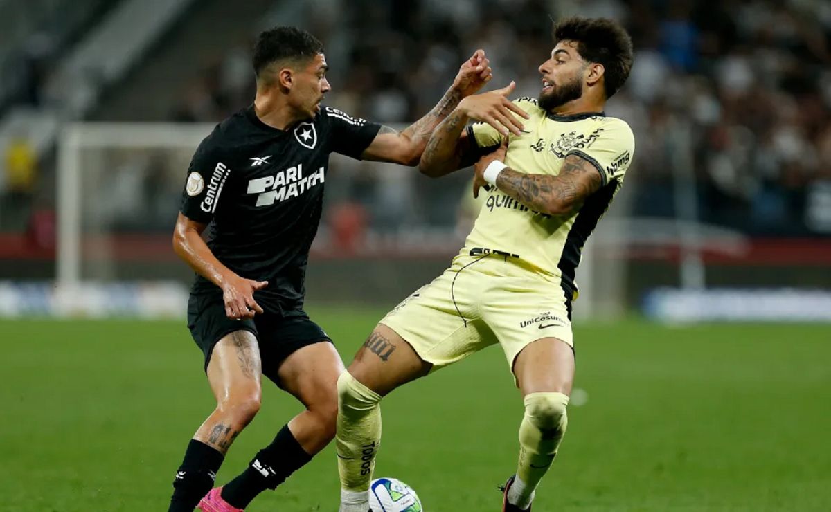 corinthians x botafogo: onde assistir ao vivo, horário e escalações do jogo pelo brasileirão série a