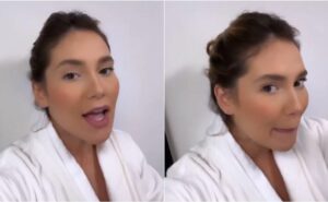 grávida, virginia fonseca revela que passou susto em avião: "saí desnorteada"