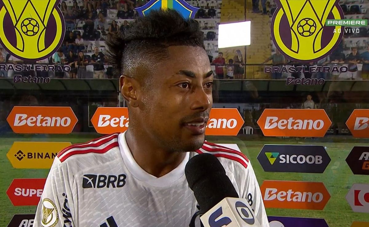 bruno henrique reclama da arbitragem em flamengo x bragantino: ‘É lamentável