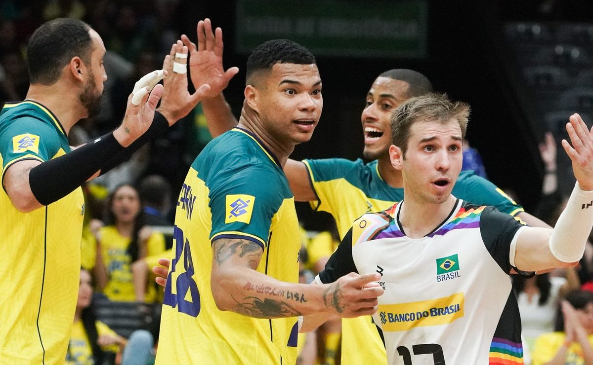 buscando reagir após derrota, brasil joga contra a argentina na liga das nações de vôlei; horário e onde assistir ao vivo