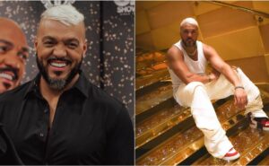 belo é fotografado em clima íntimo com morena em shopping no rio de janeiro