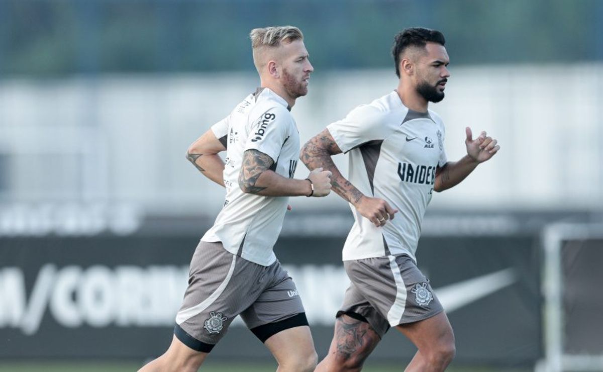 em meio a recuperação, raniele e pedro henrique retomam treinos no corinthians