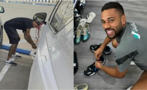 neymar fura pneus de carro de jogador brasileiro para se vingar: "estamos quites"