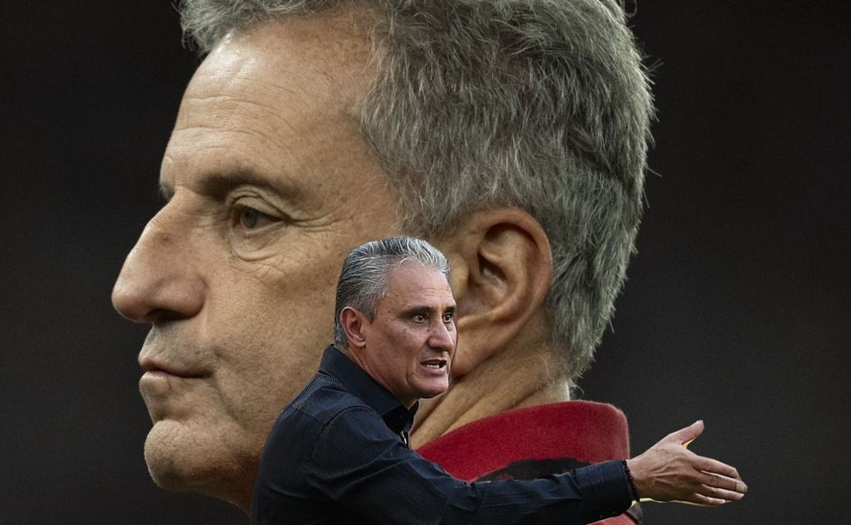 rodolfo landim toma decisão sobre demissão de tite no flamengo antes do jogo contra o corinthians