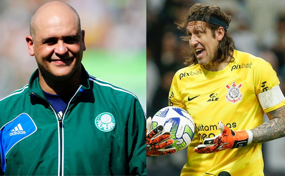 cássio compara pressão que viveu no corinthians com a de marcos no palmeiras