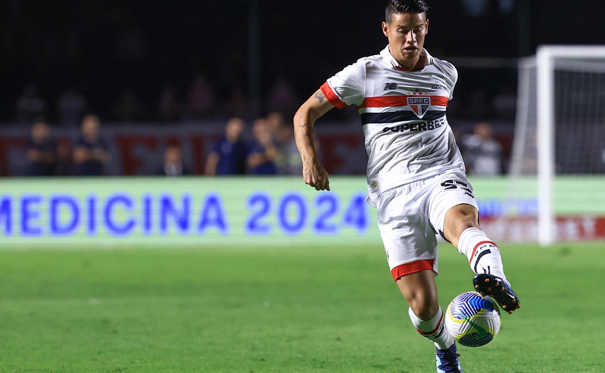 desfalque do são paulo, james faz tratamento contra inflamação