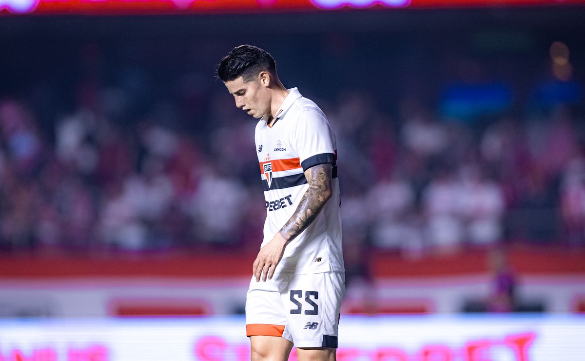 zubeldía explica ausência de james em vitória do são paulo: "outros têm que estar"