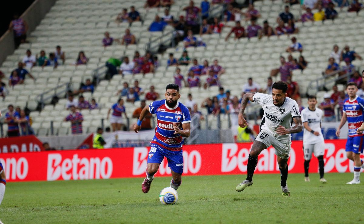 fortaleza e botafogo empatam no castelão, com titulares poupados