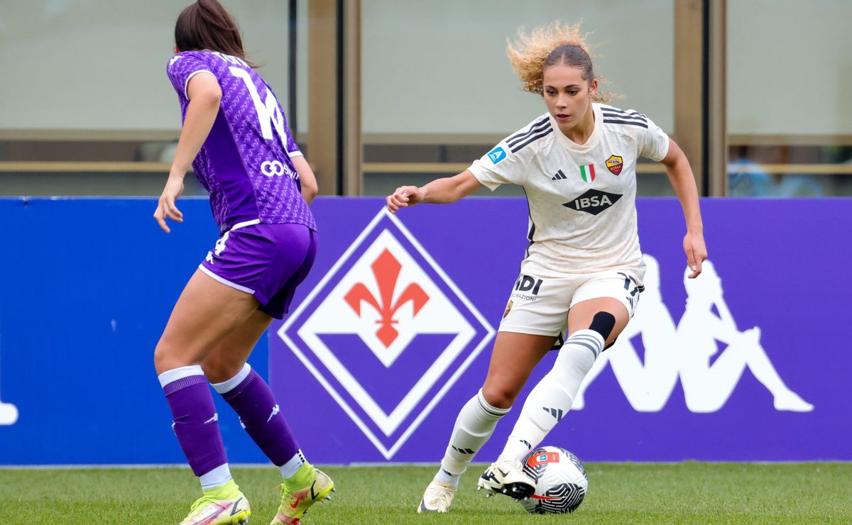 de olho em dobradinha, roma pega a fiorentina valendo a copa da itália feminina: onde assistir