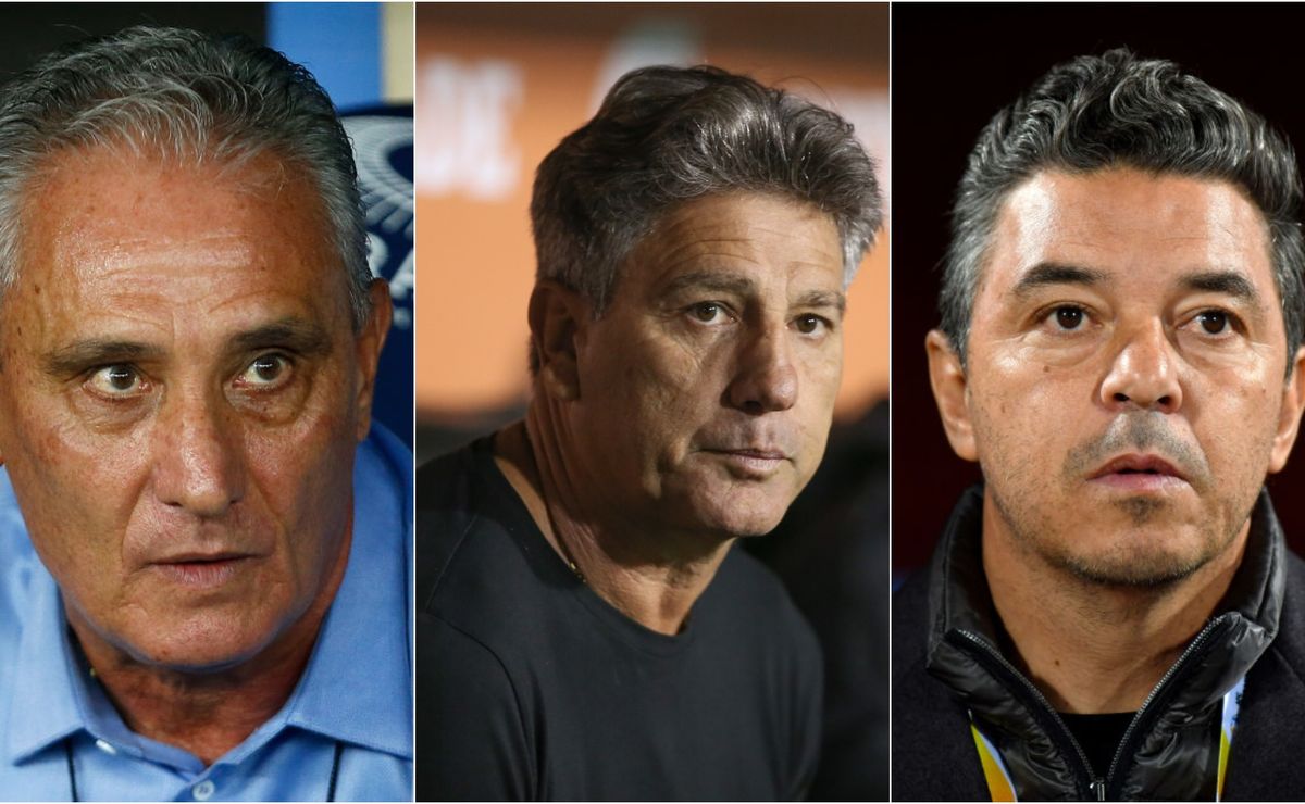 renato gaúcho, tite e mais: veja ranking dos técnicos com mais vitórias na história da libertadores