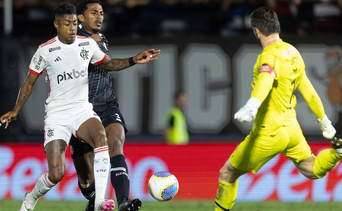 red bull bragantino abre o placar, mas flamengo domina segundo tempo e empata