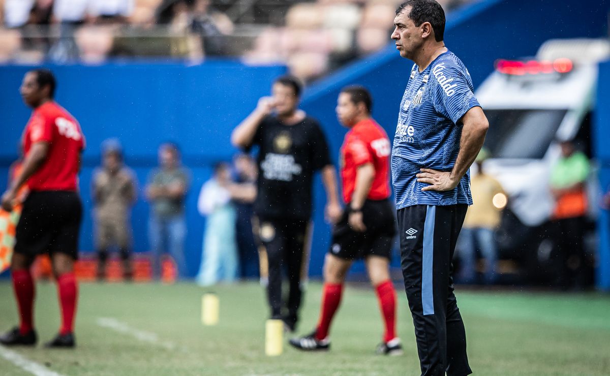 carille critica atuação do santos em derrota: "muita gente abaixo"
