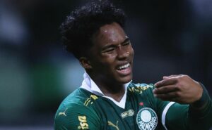 endrick se lesiona em vitória do palmeiras, sai de maca e pode ter feito último jogo 