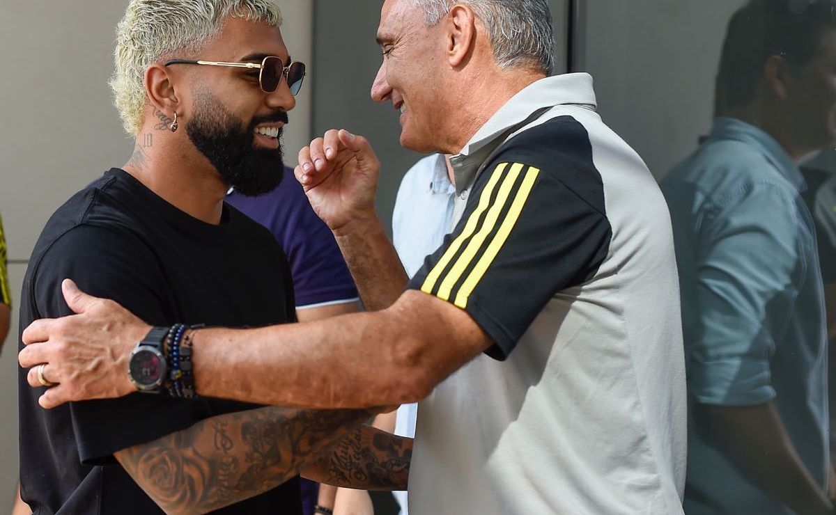 gabigol volta, mas atitude de tite com atacante irrita torcida do flamengo