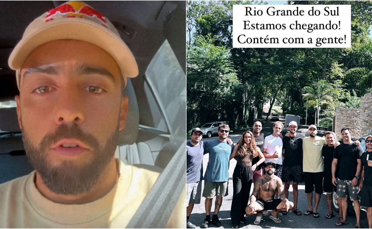 pedro scooby reúne amigos surfistas para ajudar no resgate no rio grande do sul: "estamos chegando"