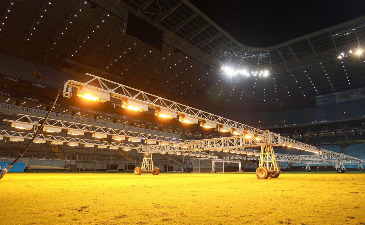 chuvas no rs: arena grêmio deve voltar a receber jogos em julho