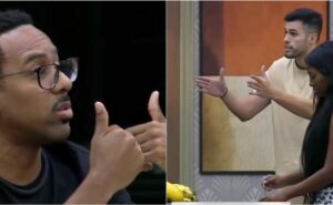 a grande conquista 2: vinigram confronta kaio após se revoltar com olhar: "torto"