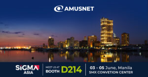 amusnet to showcase excellence at sigma asia 2024