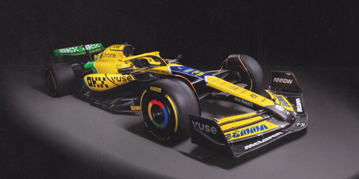 mclaren revela layout em homenagem a ayrton senna para gp de mônaco de fórmula 1