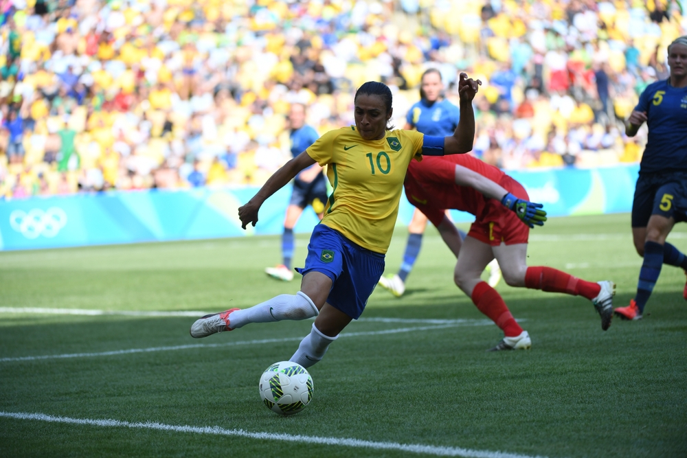 the world cup is coming back to brazil, which has new political goals for it