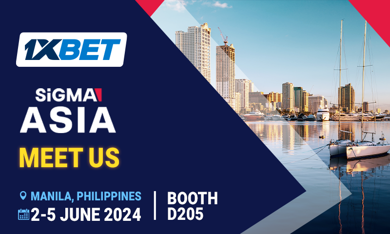 1xbet will take part in sigma asia 2024
