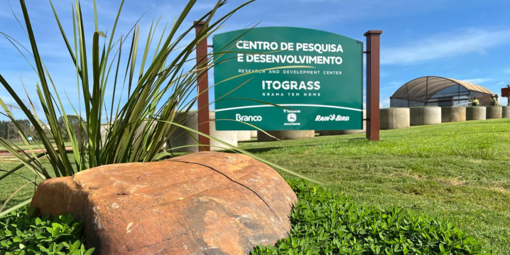 líder em grama para estádios no brasil, itograss inaugura centro de pesquisa em sp