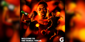 vini jr. é anunciado como novo embaixador da gatorade