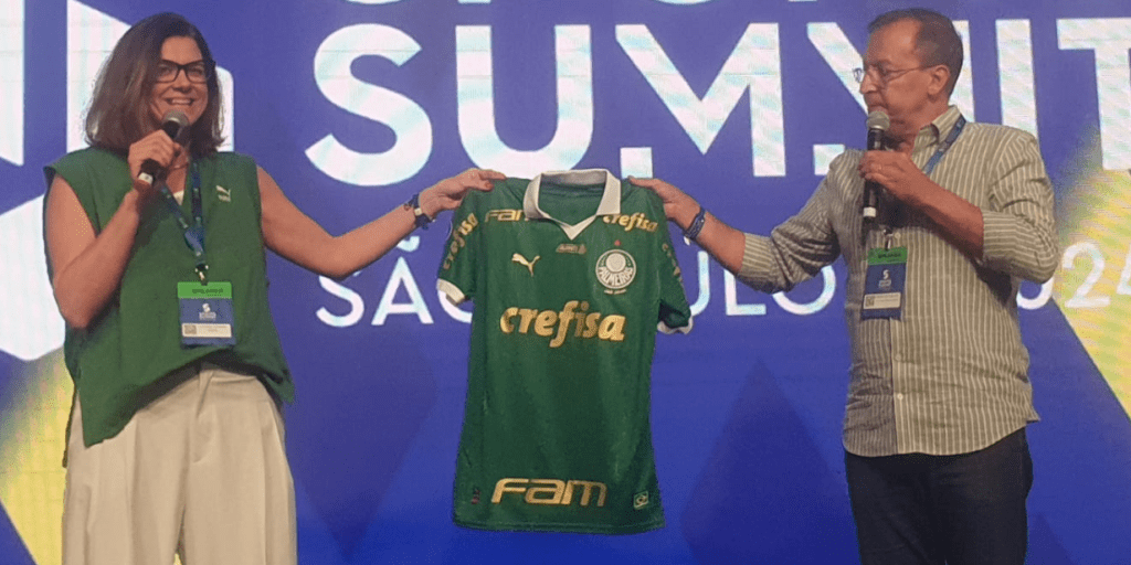 palmeiras pode ter camisa com apenas uma marca em 2025, diz diretor de marketing