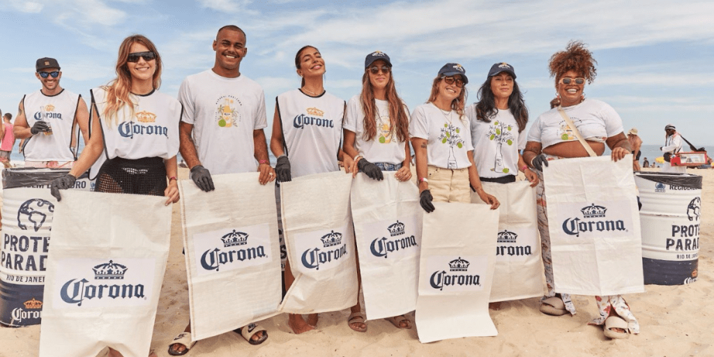 corona aproveita vivo rio pro para exaltar celebração e vida ao ar livre