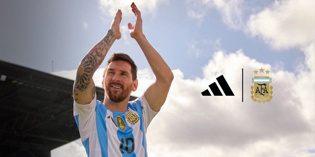 adidas renova patrocínio à seleção da argentina até 2038