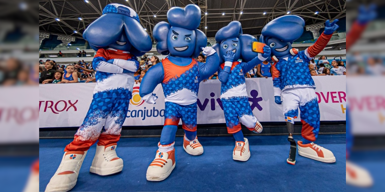 de volta ao esporte, caixa lança mascotes para paris 2024