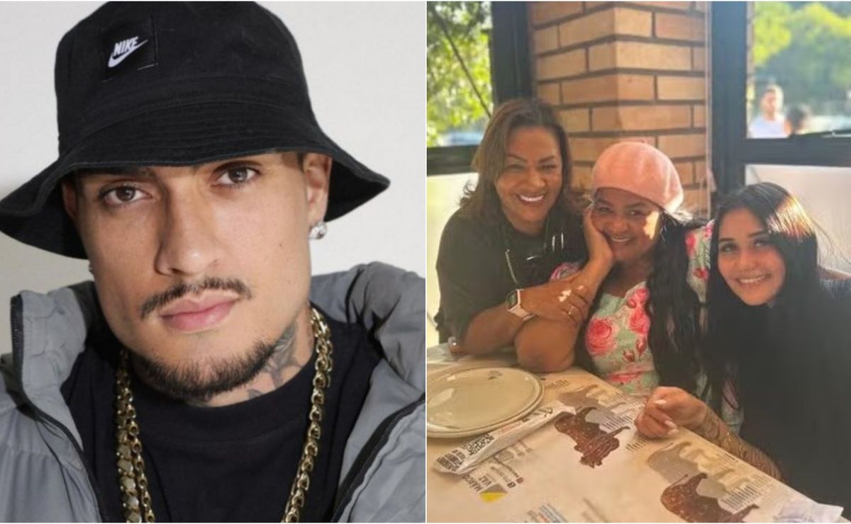 assumiu! mc binn leva nova namorada para almoço em família