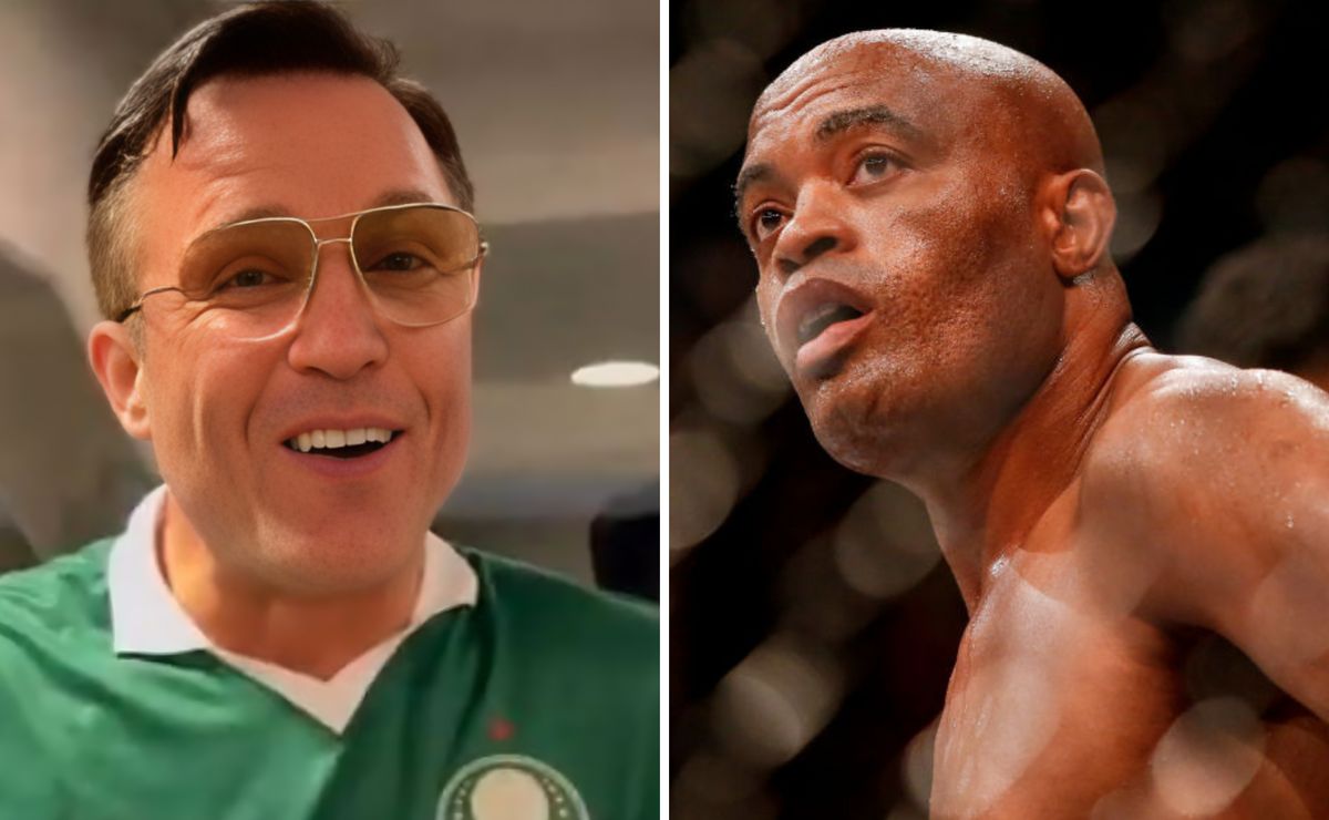 chael sonnen se encanta com palmeiras e provoca anderson silva: “ele é o corinthians, está em baixa”