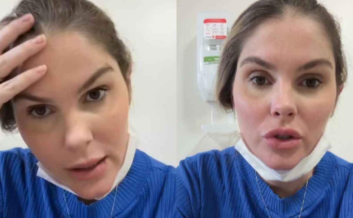 "chiando bastante"; bárbara evans desabafa sobre saúde do filho, internado na uti