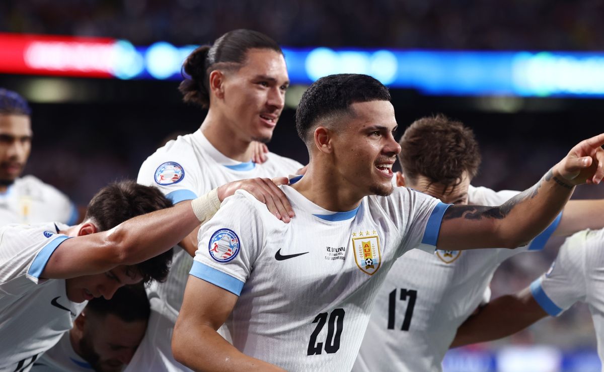 uruguai atropela sem dó e goleia bolívia por 5 a 0 na copa américa 2024