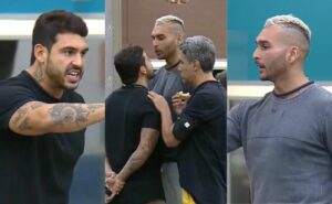 a grande conquista 2: hadad e brenno batem boca após dinâmica: "machista"